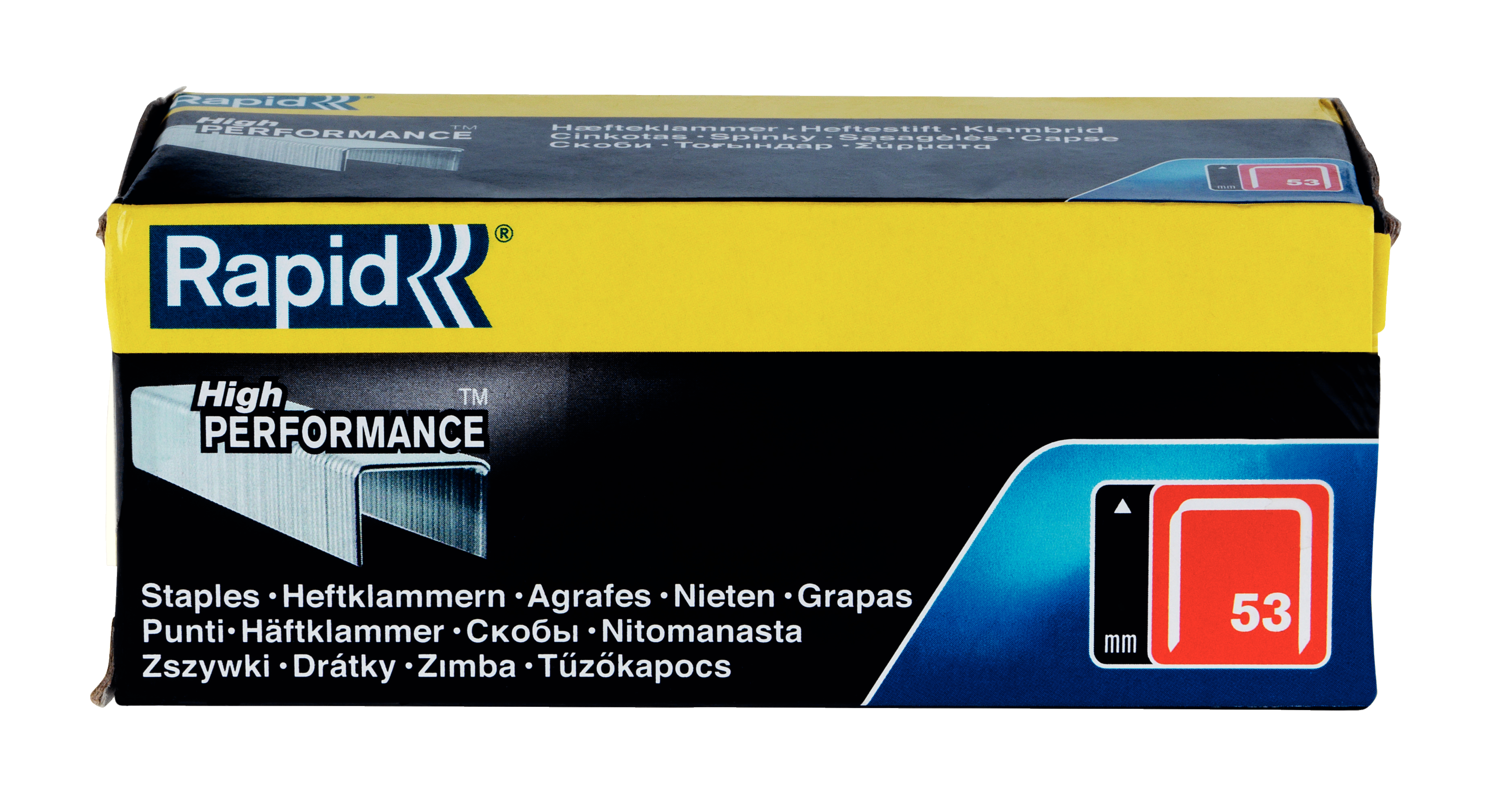 Rapid tacker staples 53/08mm steel vz 5000 pieces
