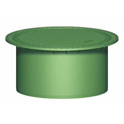 Graf telescopic dome manhole Mini w. PE cover incl. cover green - 371010