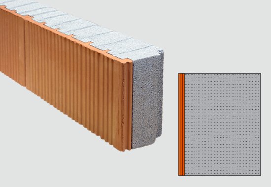 HÖH DRE 160/180 Ceiling edge element 2000x160x180 WS 49.0 - 81404