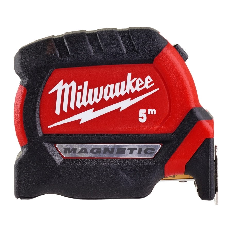 Milwaukee Premium-Bandmaß 5 m magnetisch 27 mm breites Band