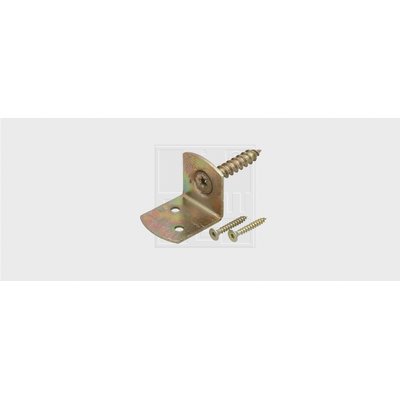 SWG Bef. Satz Flechtzaunbeschlag vz 28x30x38 - 4 Stück