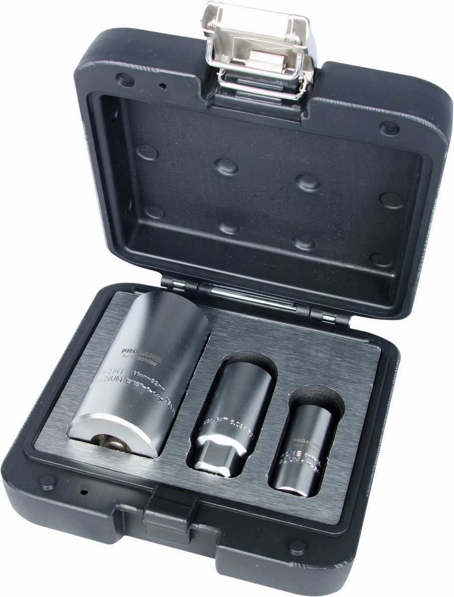 PROJAHN Universal-Steckschlüssel-Satz 3tlg. in Kunststoff-Box