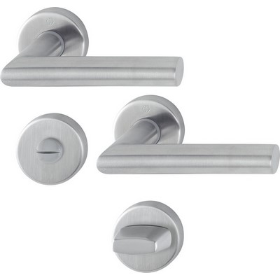 HOPPE Door handle set Amsterdam WC E1400Z/42KV/42KVS - 3289735