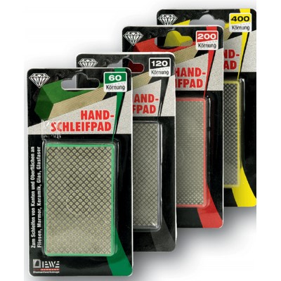 Diewe 4-piece sanding pad SET 60/120/200/400
