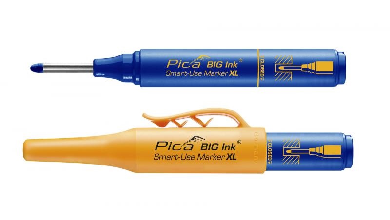 Pica Big-Ink Marker Smart-Use XL niebieski marker permanentny z głębokim otworem