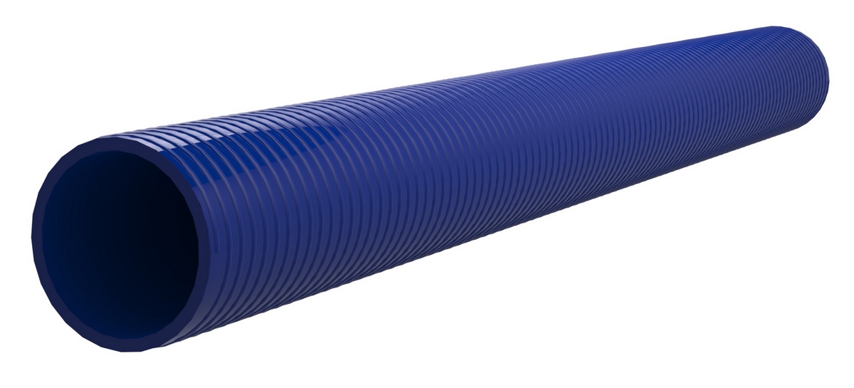 Hauff Hateflex Spiralschlauch DN 110 14110/25000B blau Rolle 25m