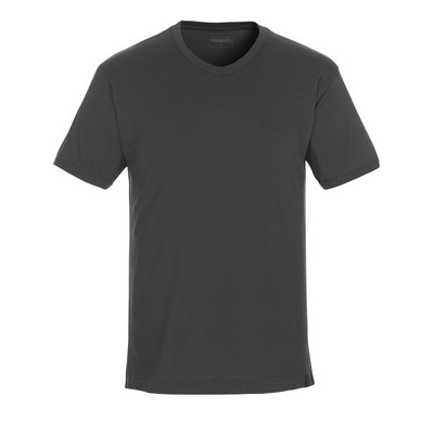 MASCOT® Algoso T-shirt V-Ausschnitt dunkelanthrazit Gr. XL