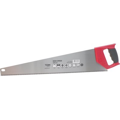 Triuso hand saw 550mm High Speed Cut 2K handle hardened hollow grind