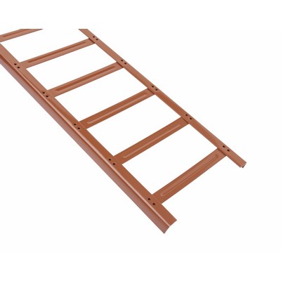 Braas snow guard 300x20cm 20x20mm for snow guard support red