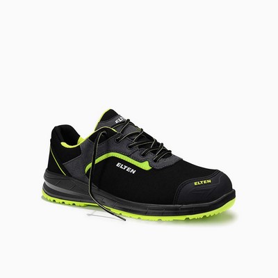 ELTEN Sicherheitshalbschuh LOAN XXSports Pro black-lime Low ESD S3 - Gr. 42