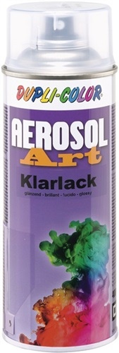 Coloured spray paint AEROSOL Art clear coat 400 gloss ml spray can DUPLI-COLOR