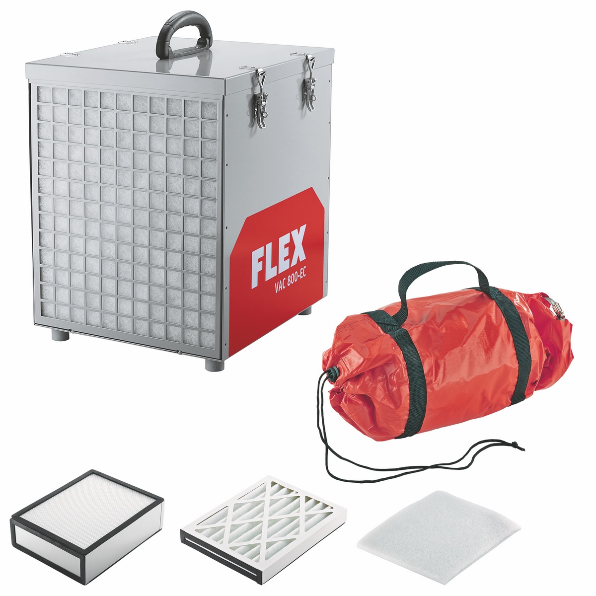 FLEX VAC 800-EC Air Protect 14 Set Luftreiniger mit HEPA-14 Filter