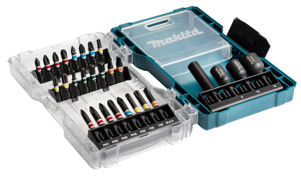 Makita socket spanner bit set 28 pcs - E-07048