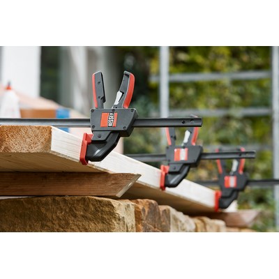 Bessey one-handed clamp EZXL 300/90 Spreading width 195-490mm