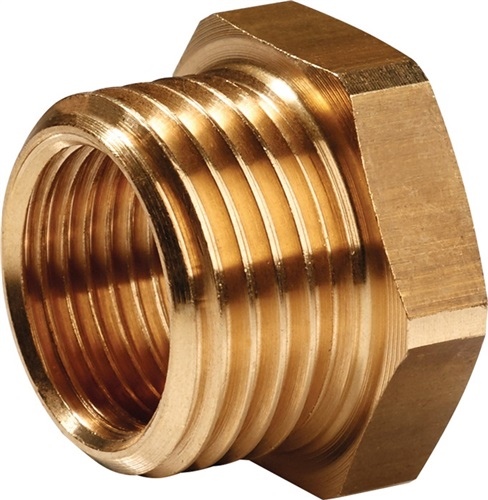 Reducing nipple MS AG G 1/2 inch IG G SW 1/4 inch 22mm