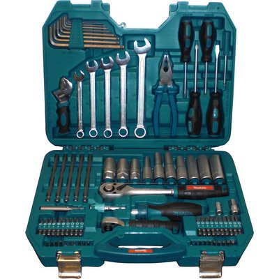 Makita tool case ratchet and bit set 83 pieces