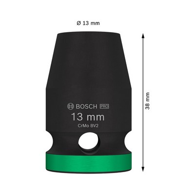 Gniazdo udarowe Bosch PRO 1/2" 13 mm