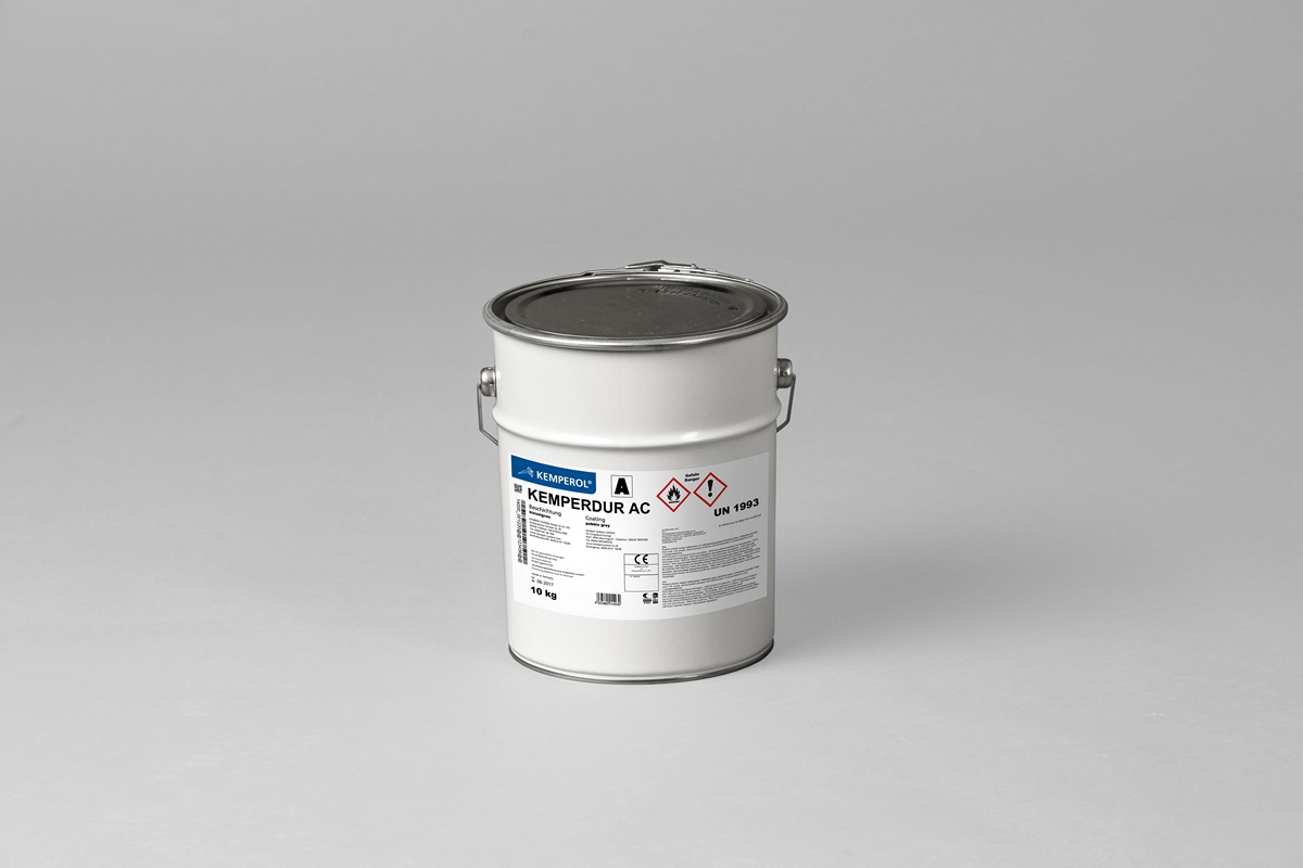 KEMPERDUR® AC Comp. A szary pojemnik 10 kg