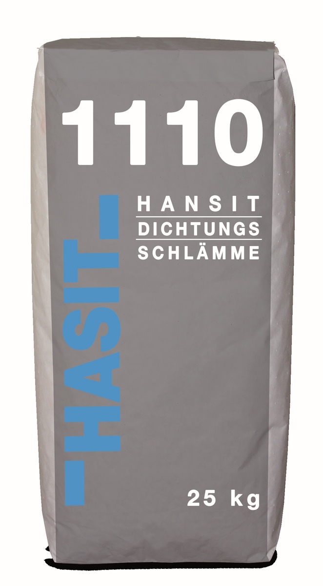 Szlam uszczelniający Hasit 1110 Hansit 25 kg do uszczelniania powierzchni