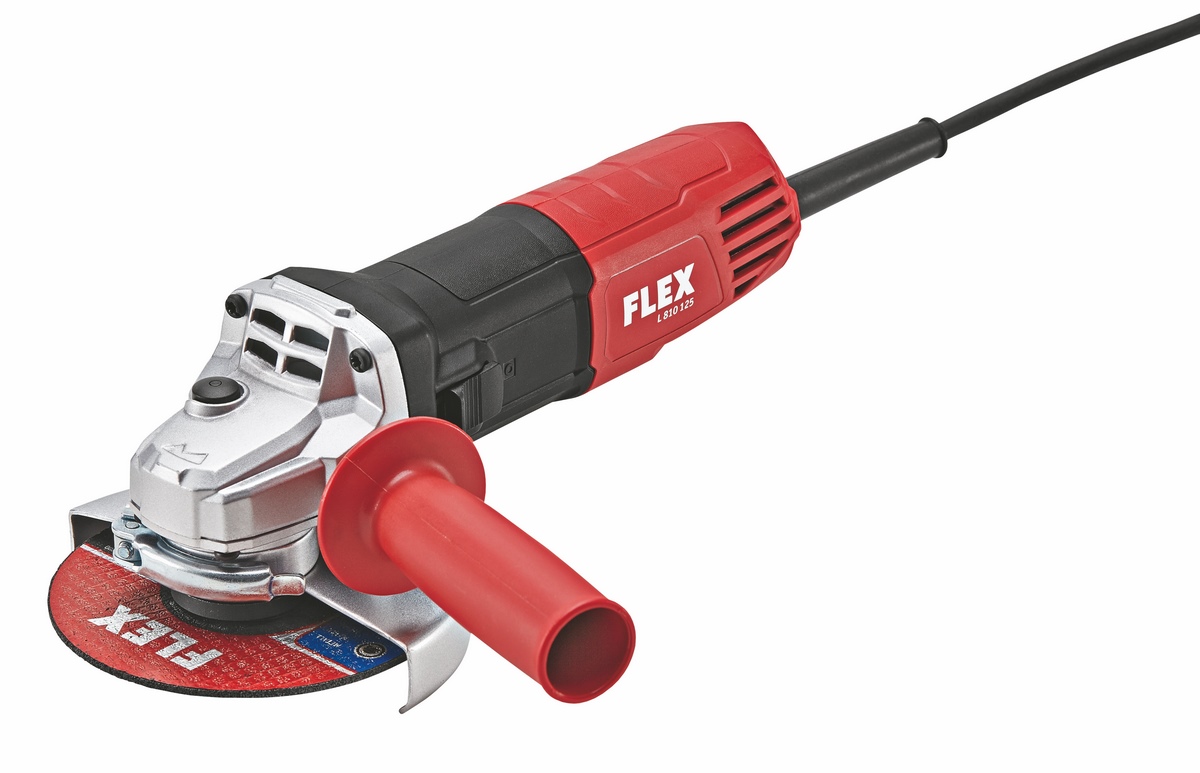 FLEX Aktionsset Winkelschleifer 800-Watt L 810 u. Spannmutter M 14 u. Handgriff