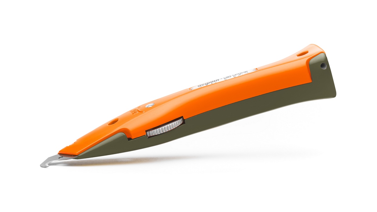 Delphin®-03 Club Edition Olivg.-Sig. Or. Universal knife incl. plastic quiver