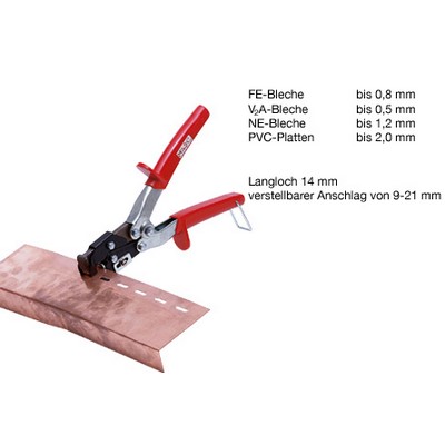 MASC Szczypce do dziurkowania 235x64x33mm 0.5kg
