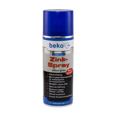 Beko TecLine zinc spray 400ml silver-grey