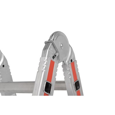 Hymer telescopic ladder 4x4 rungs, length folded 2.35m / extended 4.02m