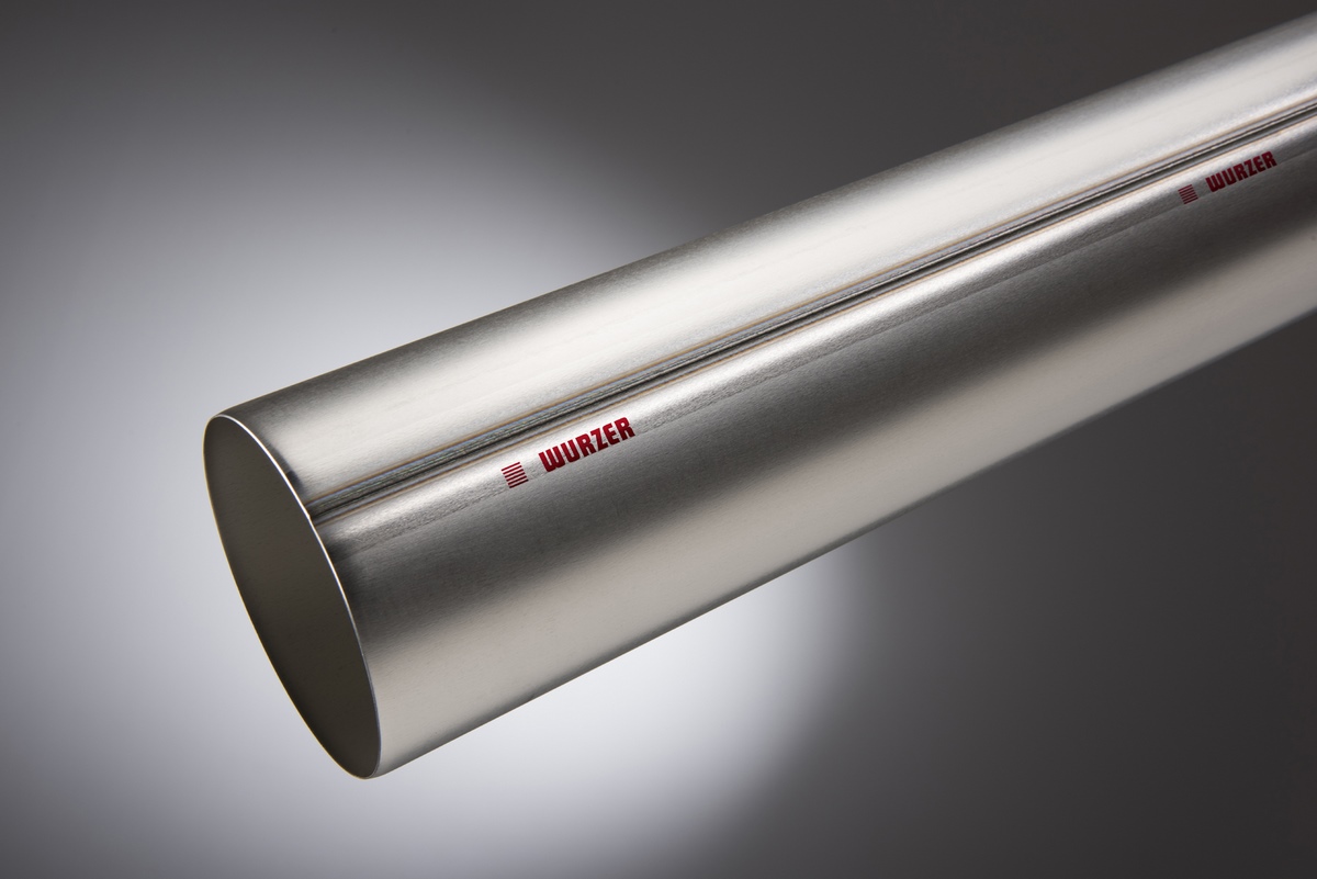 Uginox FTE pipe welded Ø 100 0.5mm length 2.00m