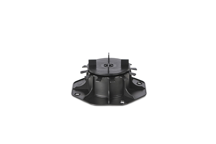 ZinCo pedestal bearing Elefeet H 65 height-adjustable from 65-155 mm