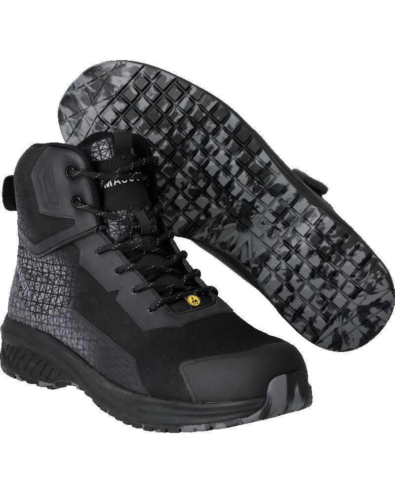 MASCOT® Footwear Sicherheitsstiefel Schwarz Gr. 48
