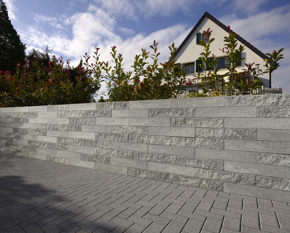 Halbelement Adina 33.75x22.5x10cm titangrau gebr. gestr.