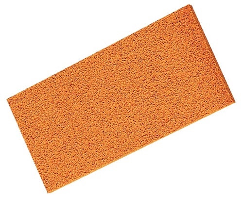 Schwammgummiauflage L280xB140xS10mm rot grob