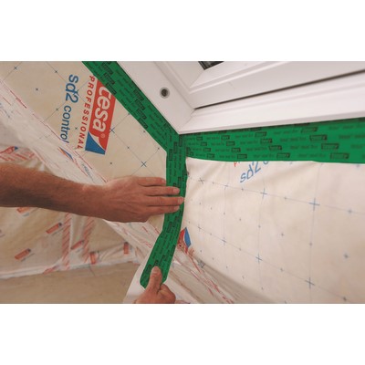 tesa® Professional vapour control layer tape 25mx50mm green - 60077