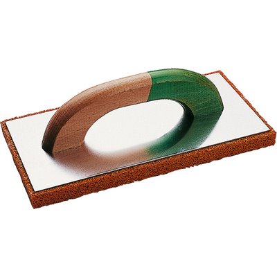 Triuso aluminium grating board 14x28cm w. red coating 18mm