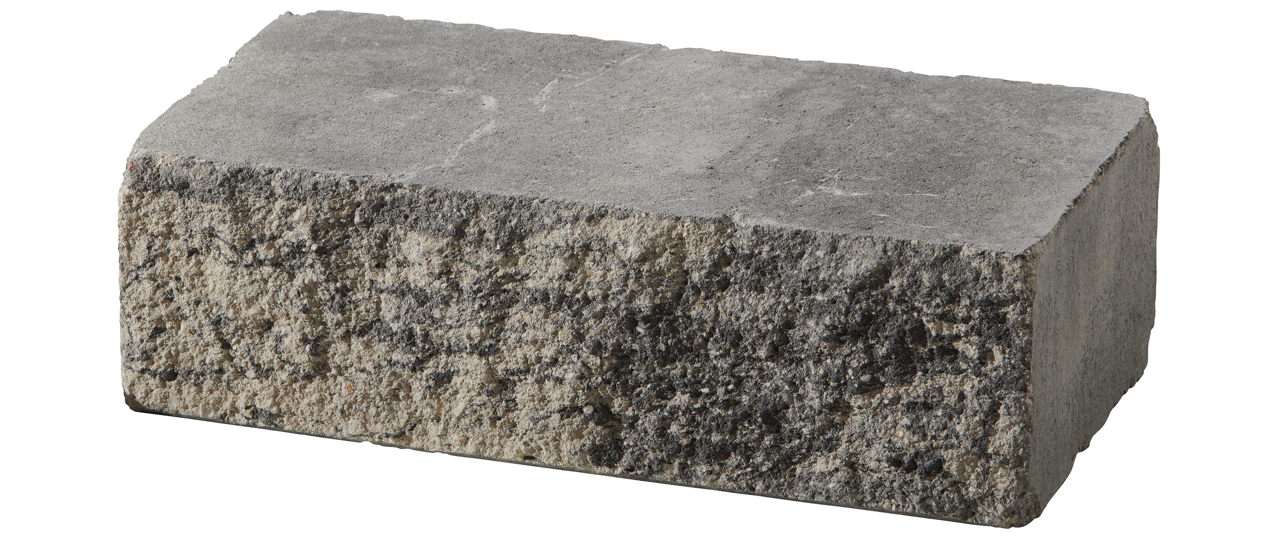 Basic element Vermont 50x25x15cm nero bianco. burnt. aged