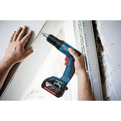 Bosch cordless drywall screwdriver GSR 18V-EC TE without battery in L-Boxx