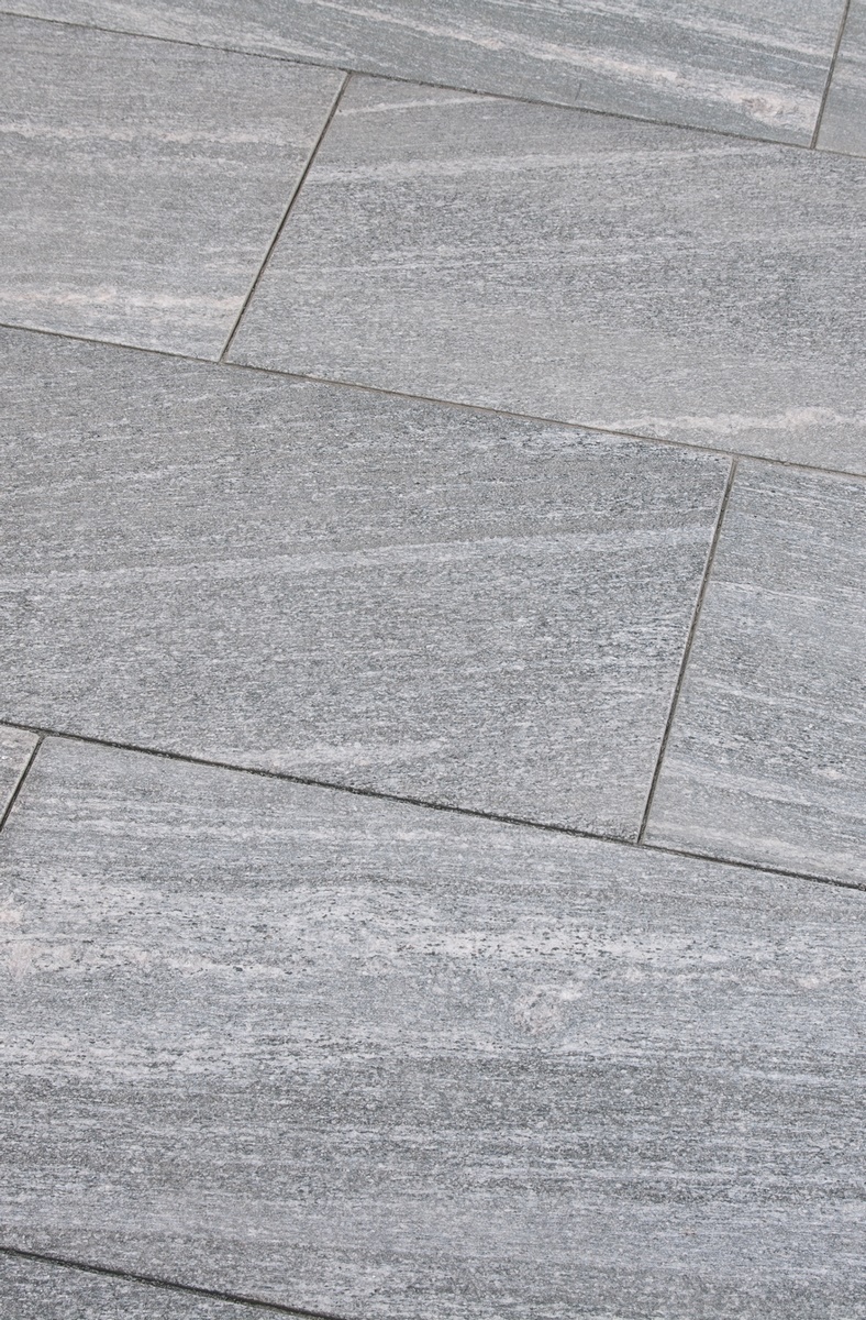 SELTRA top Biasca srebrno-szara podszewka 80x40x3cm satynowany gnejs Chiny