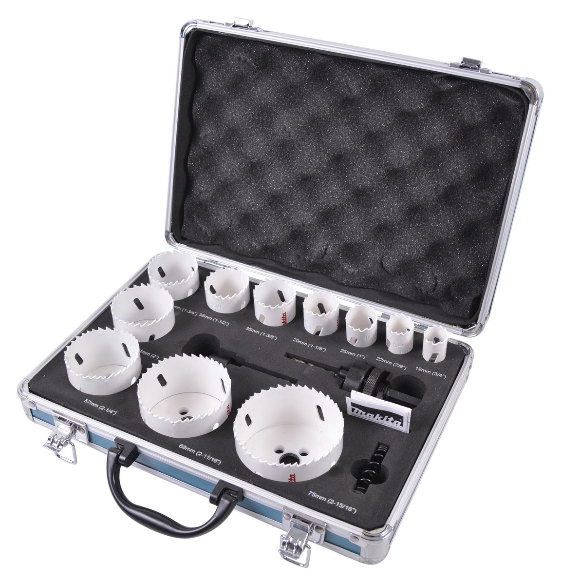 Makita Lochsägen-Set HSS-BI-Metall D-47298 Sanitär 14tlg.