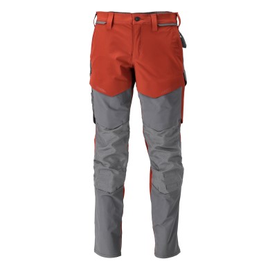 MASCOT® Customized Hose m. Knietaschen herbstrot/anthrazitgrau Gr. 82C50
