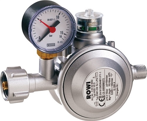 Pressure regulator Stand.1.5 kg/h 0.42kg