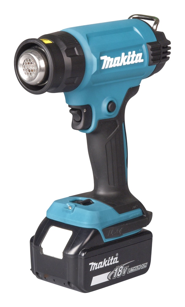 Akumulatorowy pistolet na gorące powietrze Makita 18V DHG181ZK bez akumulatora i ładowarki