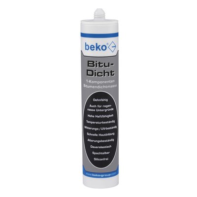 Beko Bitu-Dicht 1K bitumen sealant 310ml black