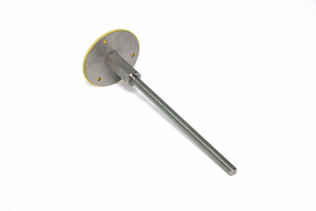 Mastertec earthing fixed point M10/M12 w. Axis vz 200mm Ø80mm stainless steel V4A