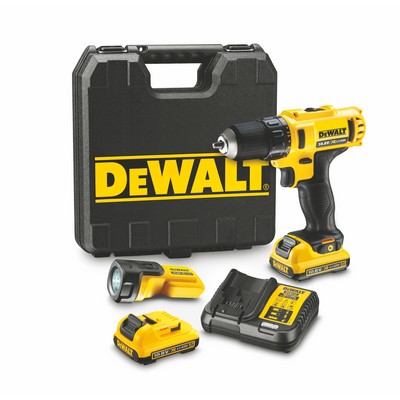SBD cordless drill driver set 10.8V/2.0 Ah DCD710D2F-QW