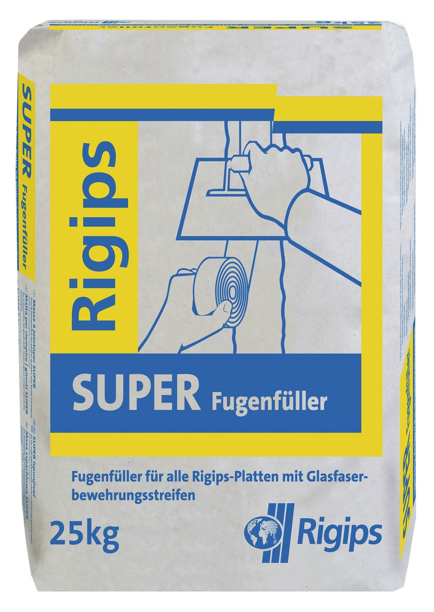 Rigips SUPER Joint Filler 25kg bag Filler and fine filler