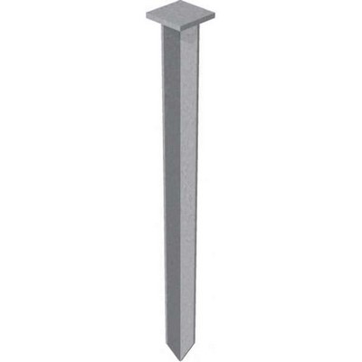 Gwóźdź gruntowy Schake vz 25x25mm o długości 450mm z przyspawaną główką do wbijania