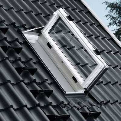 Velux Wohn-Ausstiegsfenst. GXU CK04 0070 Poly. Thermo Kunststoff Alu 55x98