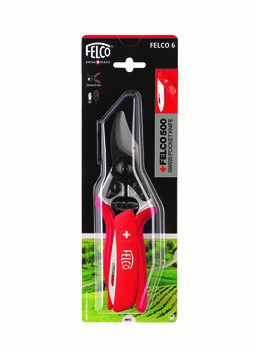 Felco 6 pruning shears + Felco 500 pocket knife, special offer bundle