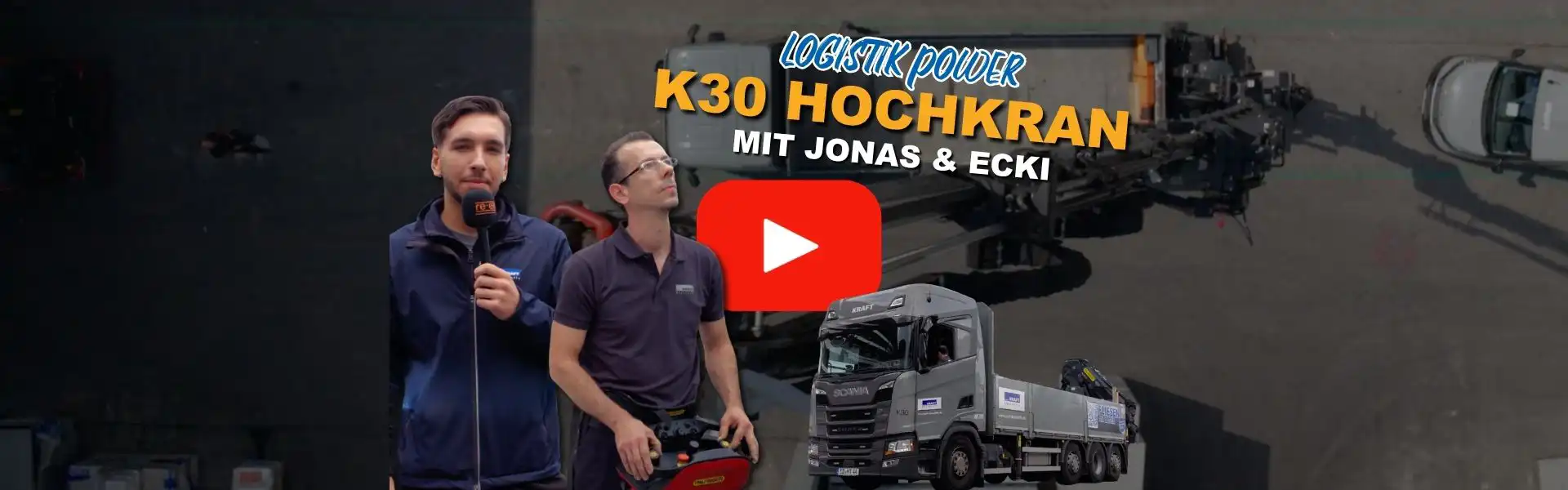 KRAFT Logistik Power: Der K30 Hochkran